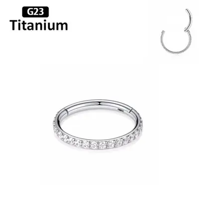 Image de Piercing en Titane ASTM F136 - Articulé & Sécuritaire
