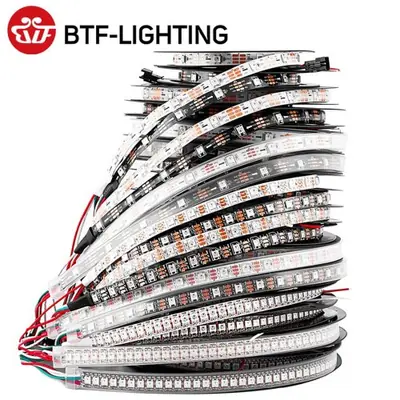 Image de Bande LED RGB Intelligente WS2812B - Pixels Magiques Contrôlés