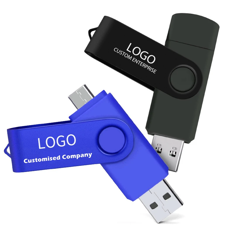 Afbeelding van Waterdichte USB Stick 32GB – 2-in-1 Type-C & USB-A