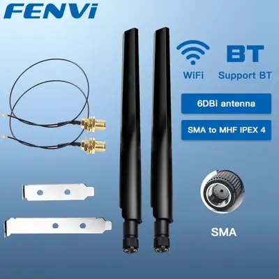 Image de Antenne WiFi AX210 6dBi pour Meilleure Réception
