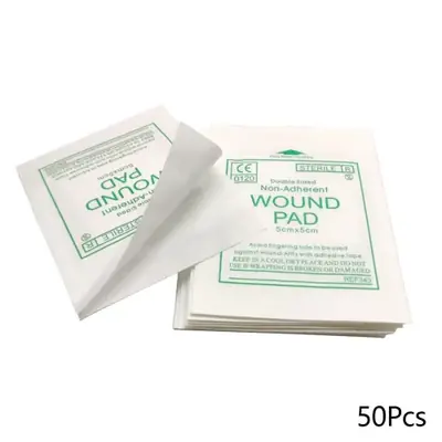 Image de Kit de Premiers Secours - 50/100 Pièces Gaze Non Tissée