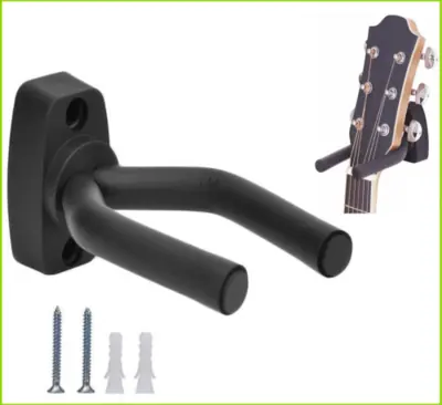 Support Murale Guitare - Élégant & Pratique