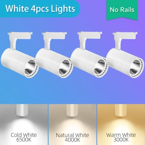 Only 4PCS White