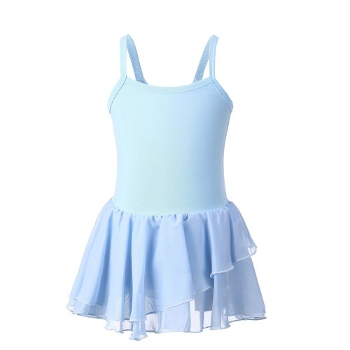 Imagen de Camisola Leotardos de ballet para niñas Ballet Danza Ropa de baile Vestido de leotardo de gimnasia