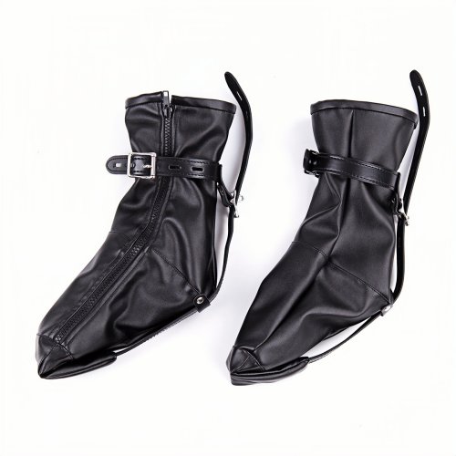 Afbeelding van Leren Sokken met Ketenen - Halloween, Carnaval en Cosplay Accessoires voor Feesten, Stagerepresentaties en Themapartijen