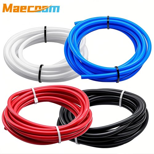 Afbeelding van PTFE Buis voor 3D Printer - 1, 2, 5 of 10 Meter, 2x4mm ID/OD, Ideaal voor Bowden Systeem en J-Head met 1.75mm Filament, Geschikt voor Ender 3 V2, CR-10 en Andere 3D Printers