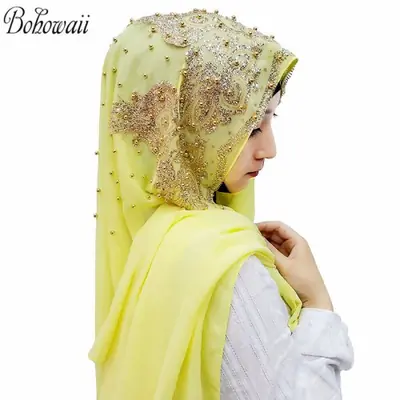 Image de Hijab Paillettes Diamants - Élégance & Style