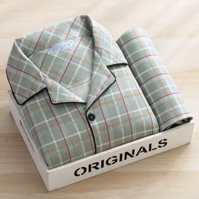 Image de Pyjama Homme Grande Taille Automne-Hiver - Confort & Chaleur