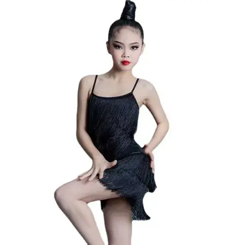 Image de Robe de Danse Latine Enfant - Élégance & Performance