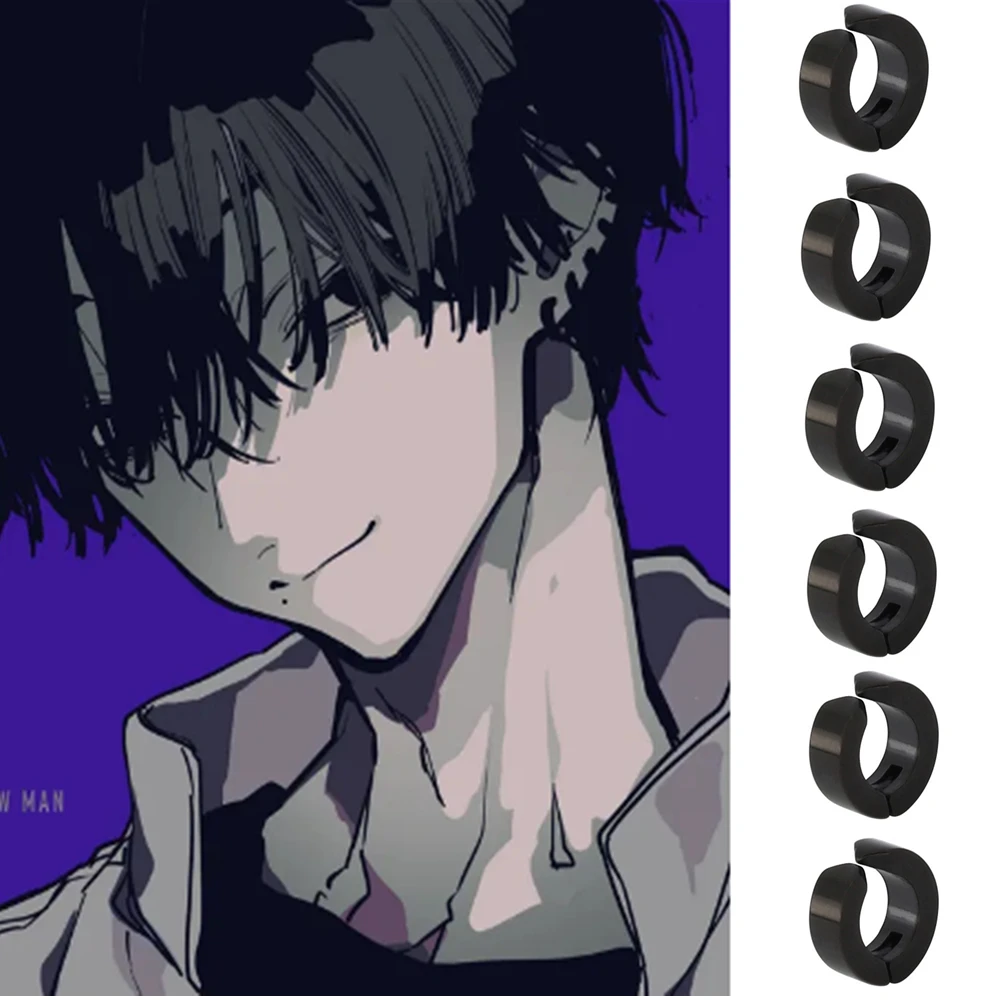 Afbeelding van Chainsaw Man Yoshida Hirofumi Oorclips - Punk Stijl voor Mannen & Vrouwen