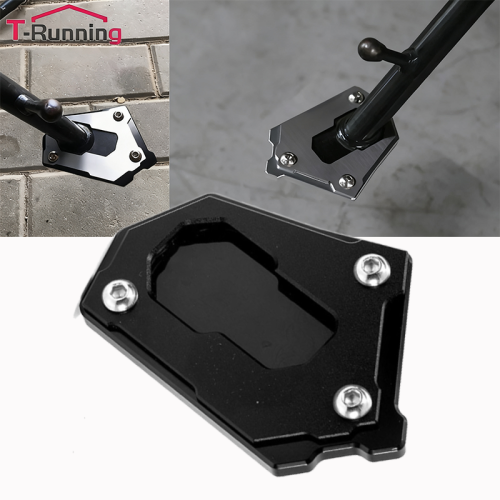 Immagine di Cavalletto Laterale CNC per BMW R1250GS - Estensione Pad per Bassa Sospensione
