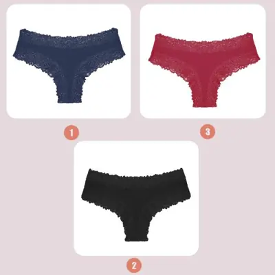Image de Culottes Dentelle Sans Couture - Confort & Élégance