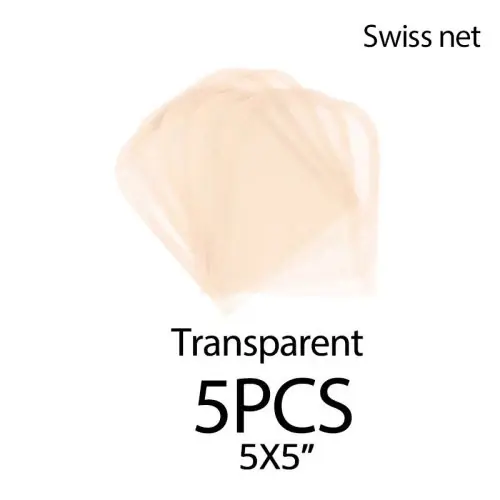 5x5transparent 5pcs