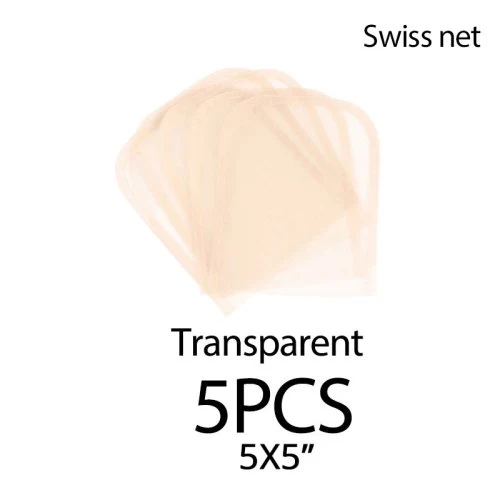 5x5transparent 5pcs