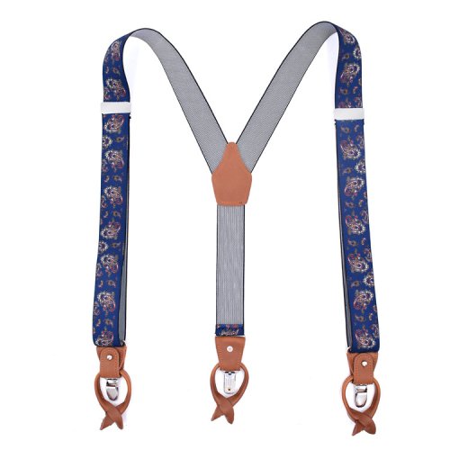 Blauw Paisley