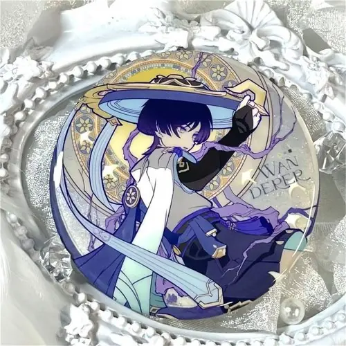 Image de Broche Cosplay Genshin Impact - Wanderer Scaramouche