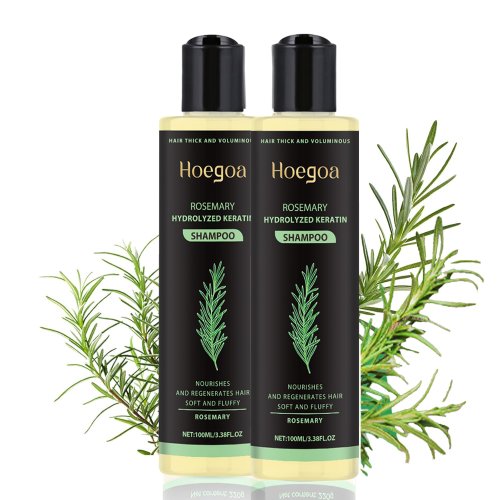 Imagen de Champú Natural de Menta y Romero para Cabello con Volumen y Espesor - Fortalece, Repara y Controla la Grasa del Cuero Cabelludo