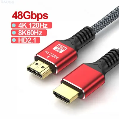 Image de Câble HDMI 8K 60Hz - Haute Vitesse 48Gbps