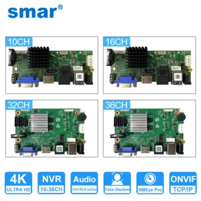 Image de NVR 4K 32CH - Enregistreur IP pour Caméras 1080p à 8MP