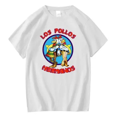 Image de T-shirt homme Breaking Bad Los Pollos Hermanos, coton, été