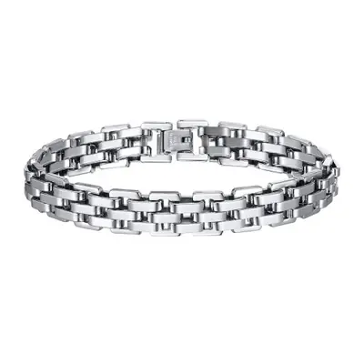 Image de Bracelet Homme Acier Inoxydable - Style Élégant & Robuste