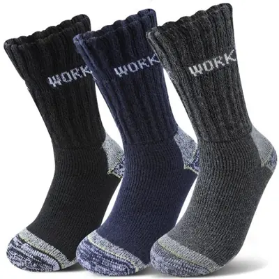 Image de Chaussettes Thermiques Hommes Hiver - Chauffantes & Respirantes