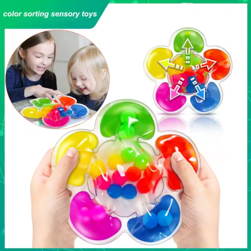 Afbeelding van 10ml Kleur Sorteren Zintuiglijke Bijpassende Speelgoed Educatief Decompressie Speelgoed Fijne Motoriek Spel Voor Kinderen Familie Kid's Gift