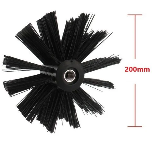 200mm spazzola testa