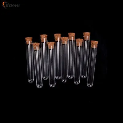Image de Tube à essai en plastique 12x75mm - Lot de 10