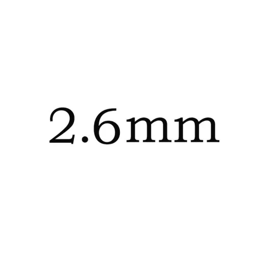 2.6mm 1000pcs