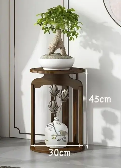 Image de Support de Fleurs Rond Style Chinois