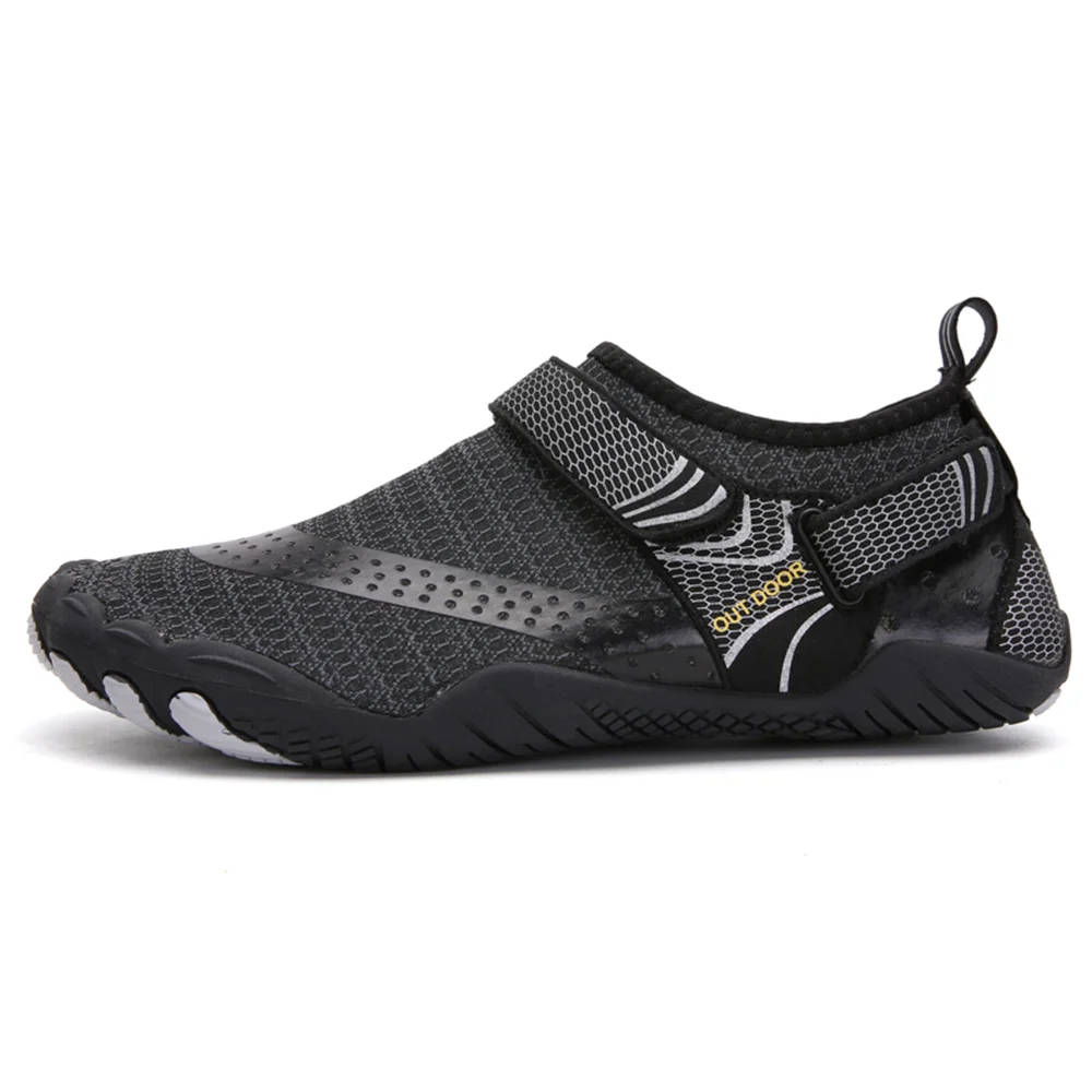 Imagen de Zapatos de agua antideslizantes de secado rápido para hombre y mujer, zapatos de cinco dedos para ex...
