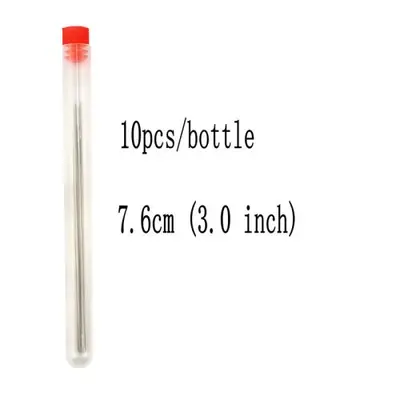 Image de Aiguilles à Perles Incurvées - 10 pcs en Acier Inoxydable