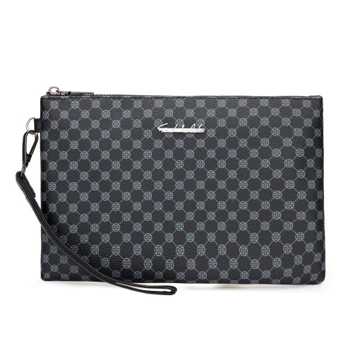 Immagine di Pochette da Uomo in Pelle PU Morbida e Duratura – Borsa da Soldi, Porta Carte e Accessori per Uomini Moderni, Stile Casual e Elegante