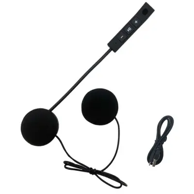 Image de Casque Moto Bluetooth avec Haut-Parleur Stéréo