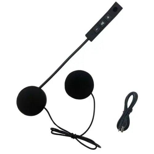 Image de Casque Moto Bluetooth avec Haut-Parleur Stéréo