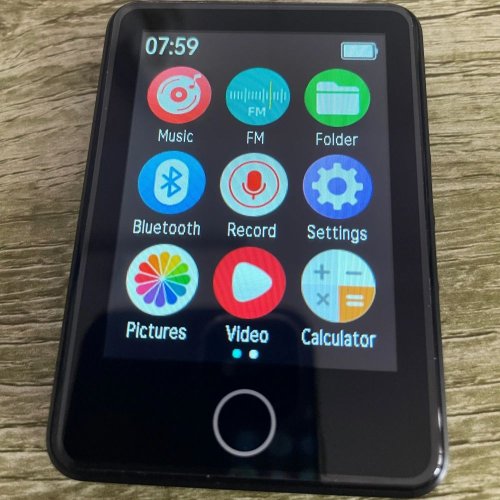 Imagen de Reproductor Multimedia Portátil Xiaoqiaodz X5 con Cámara, Radio FM, Bluetooth, Lector de Libros Electrónicos y Grabadora de Voz