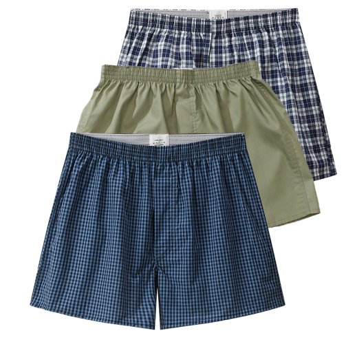 Imagen de Calzoncillos de algodón para hombre, estilo universitario de alta calidad, ropa interior para hombre...