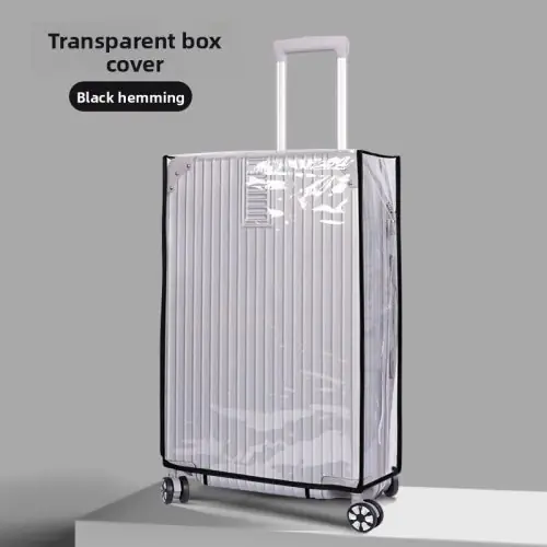 Image de Housse de Valise Transparente TSA Approuvée
