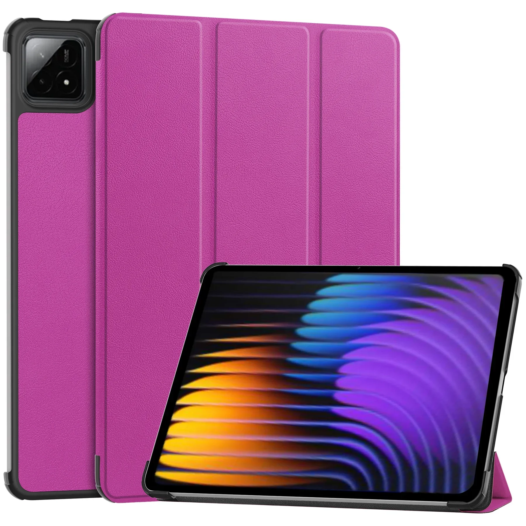 Image de Étui Tri-Flex pour Xiaomi Pad 7 - Support & Veille Auto