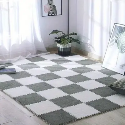 Image de Tapis de Jeu Bébé Doux et Sécurisé
