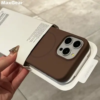 Coque Silicone Liquide Anti-Choc pour iPhone