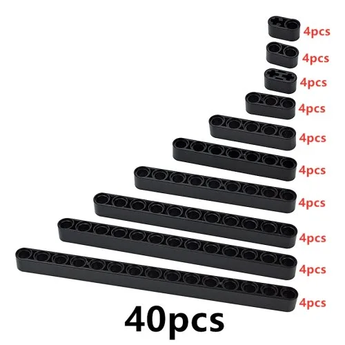 Zwart-40pcs