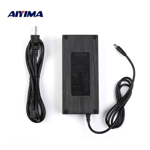 Zdjęcie Zasilacz DC 48V 10A/5A Aiyima – Ładowarka i Zasilacz do Wzmacniaczy Audio TPA3255, Wejście 100–240V AC, Kompatybilny z A07 i MAX A70
