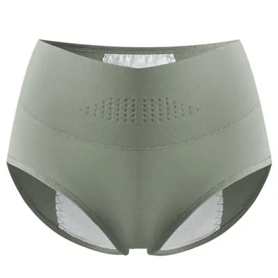 Image de Culotte Menstruelle Haute Anti-Fuite - Grande Taille