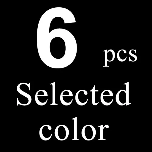 6pcs kiezen kleur