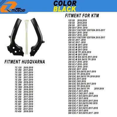 Image de Protection de Cadre pour KTM MX - Tous Modèles & Tailles