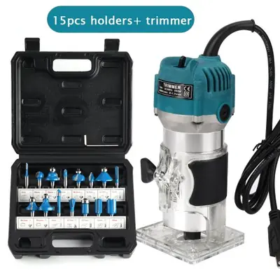 Image de Routeur Électrique 800W - Précision & Puissance pour le Bois