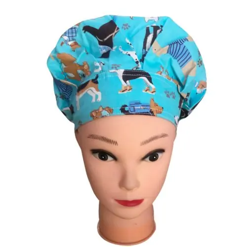Image de Casquettes de Travail Lavables pour Femmes - Style Animalerie & Halloween