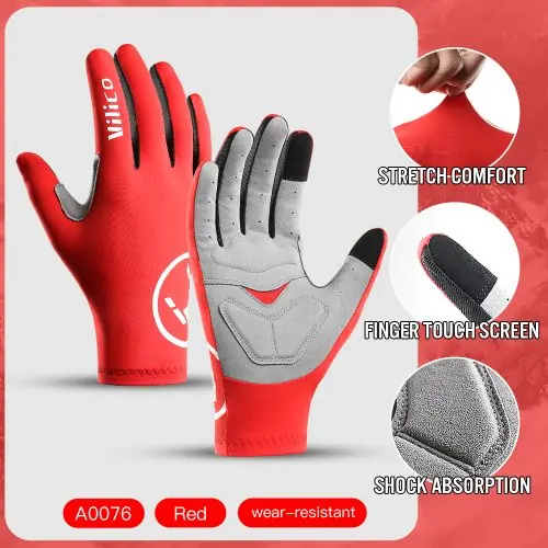 Image de Gants de Cyclisme Pro - Écran Tactile & Anti-Dérapant